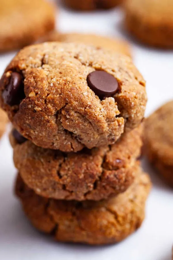 Spiced Peanut Butter Date Cookies With Chocolate Chips