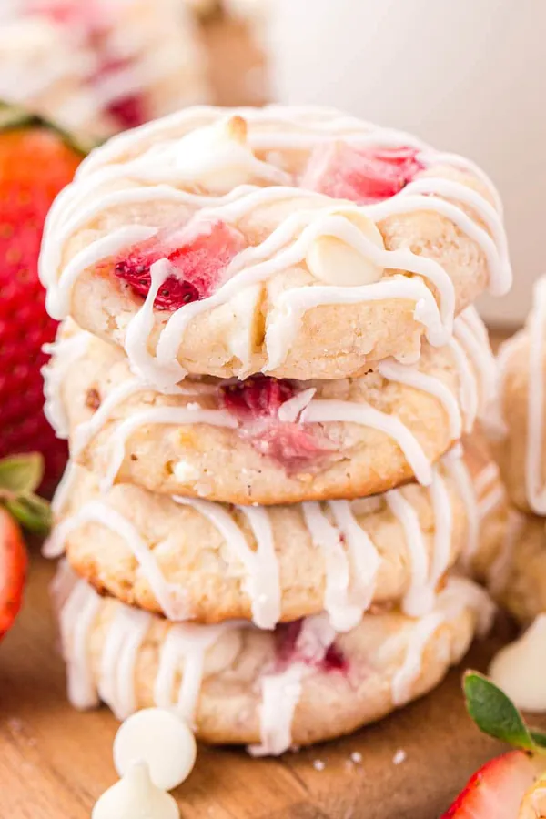 Strawberry Shortcake Cookies