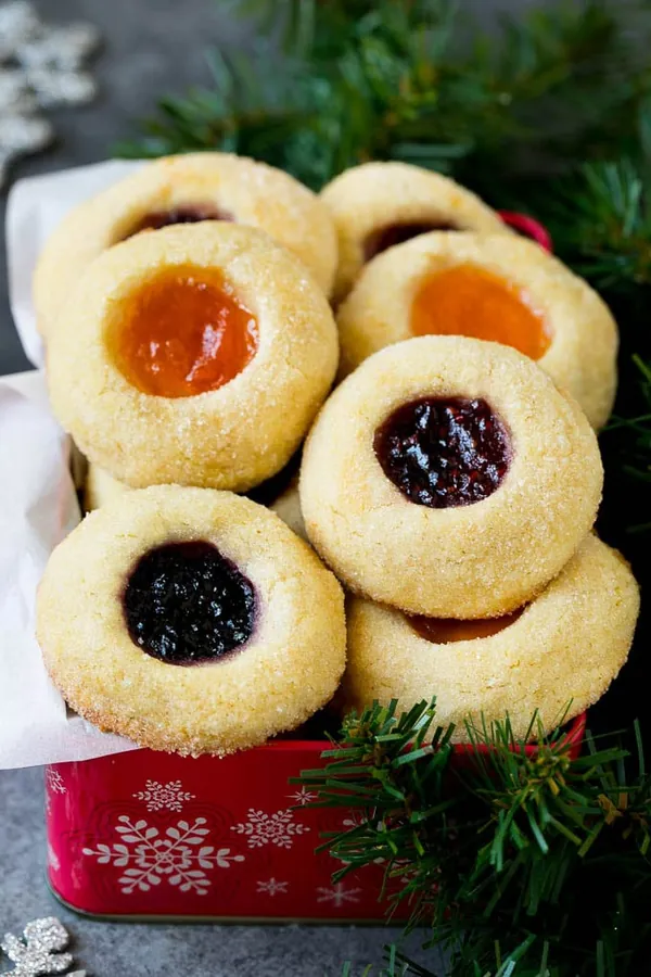 Thumbprint Cookies