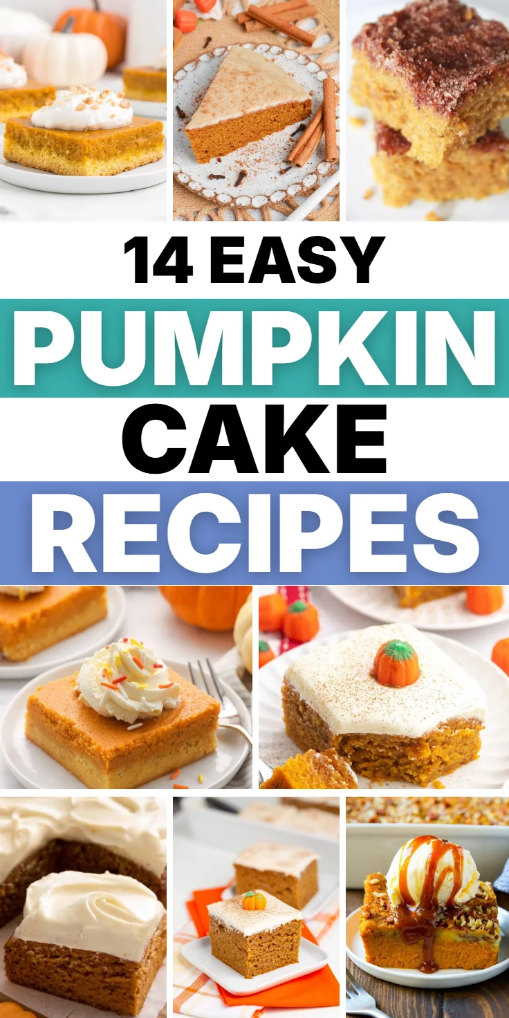 easy pumpkin cake recipes