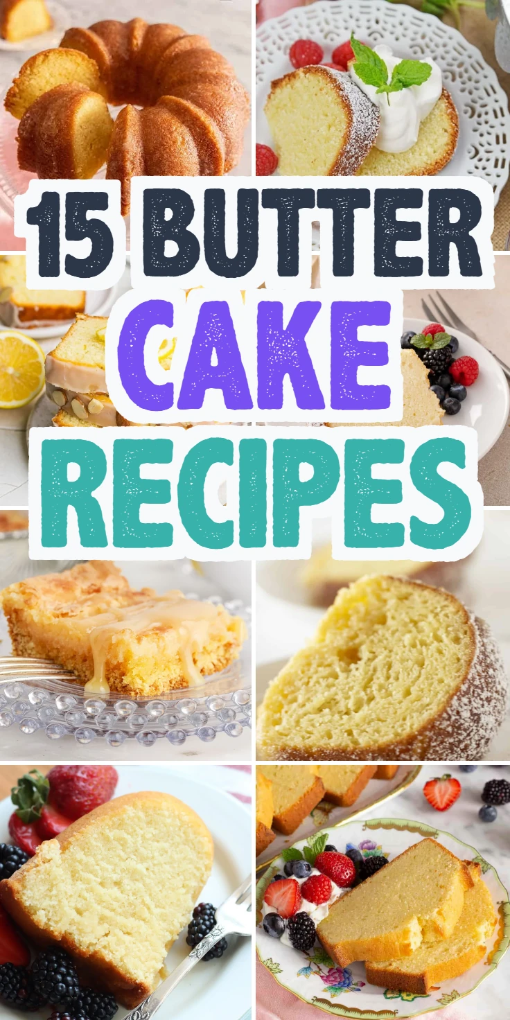 butter cake recipes