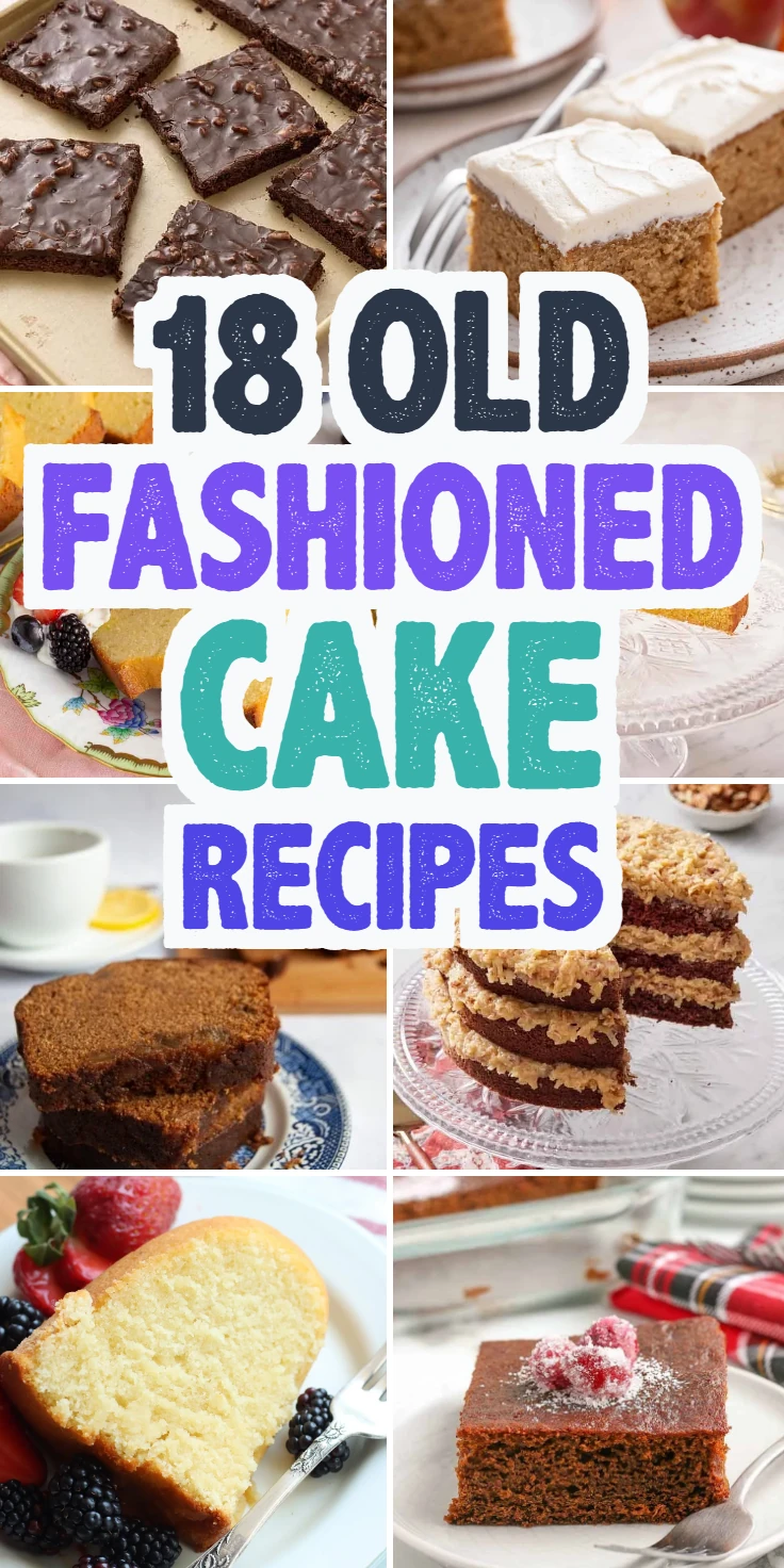 old fashioned cake recipes