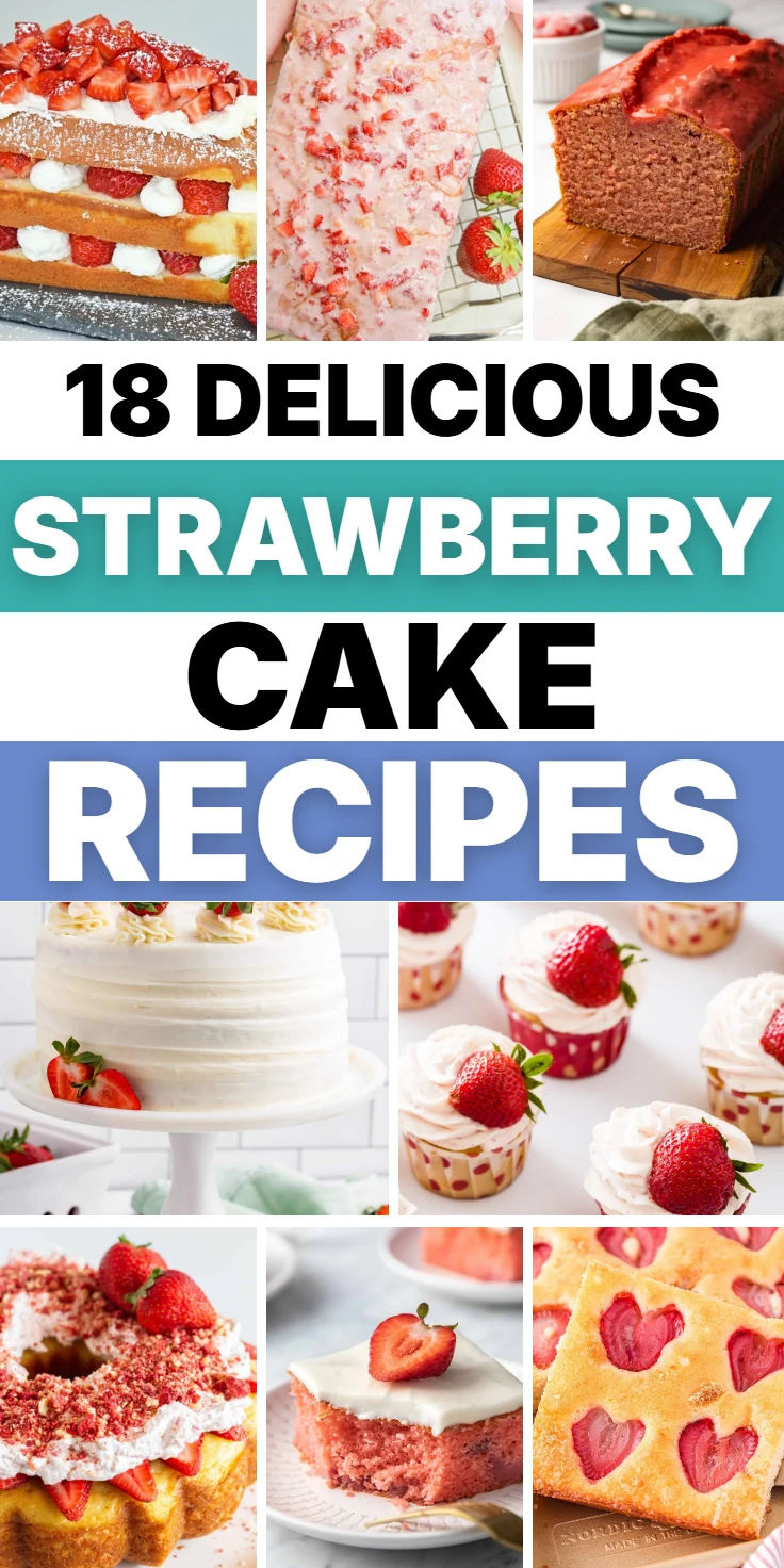strawberry cake recipes