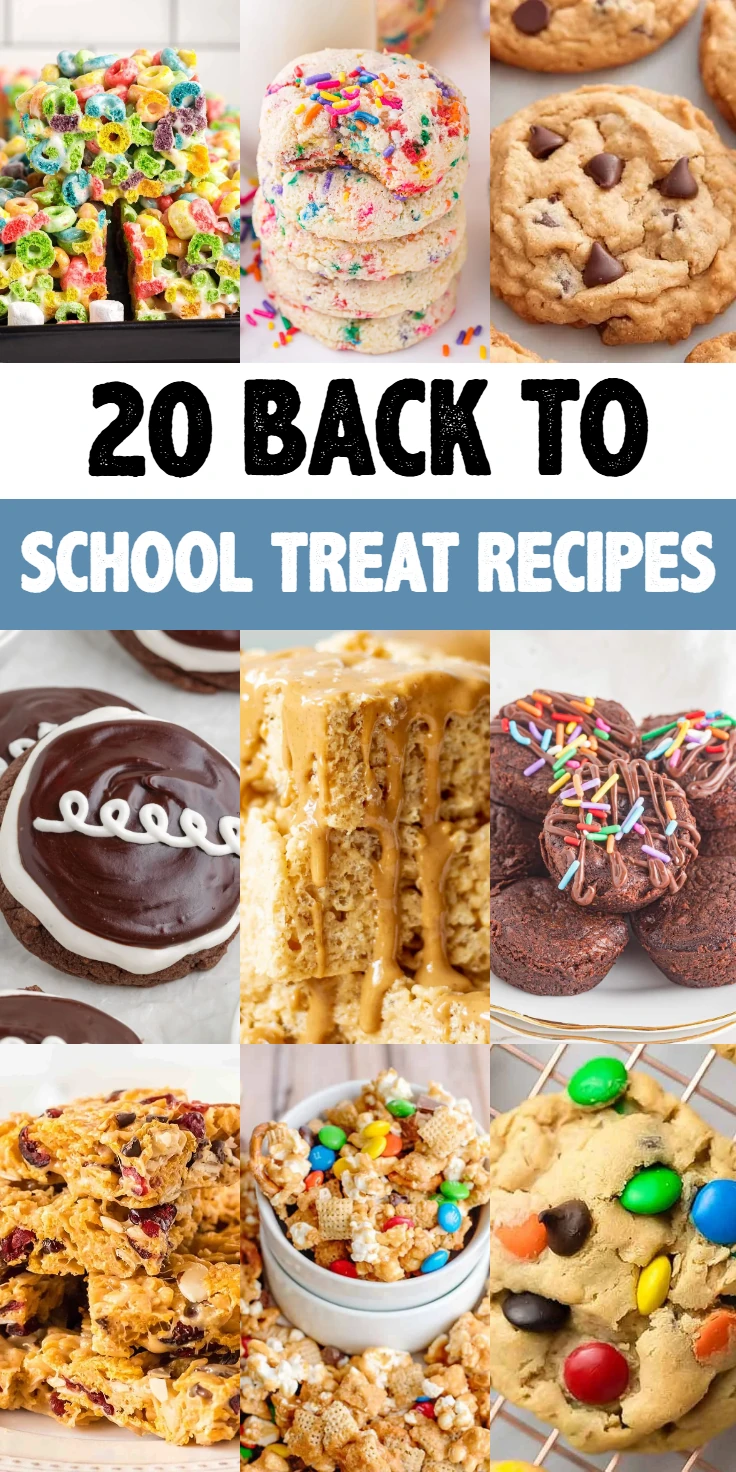 Back to School Treat Recipes