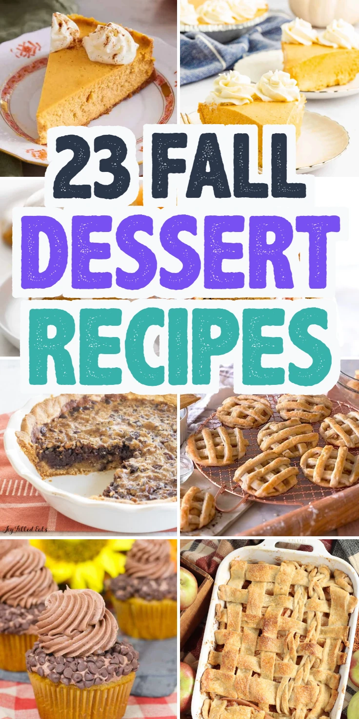 Fall Dessert Recipes