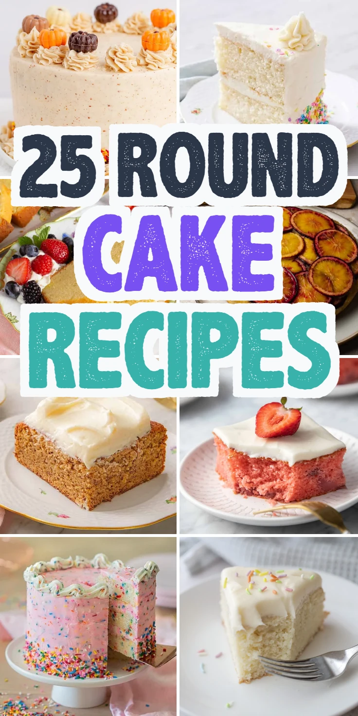 round cake recipes
