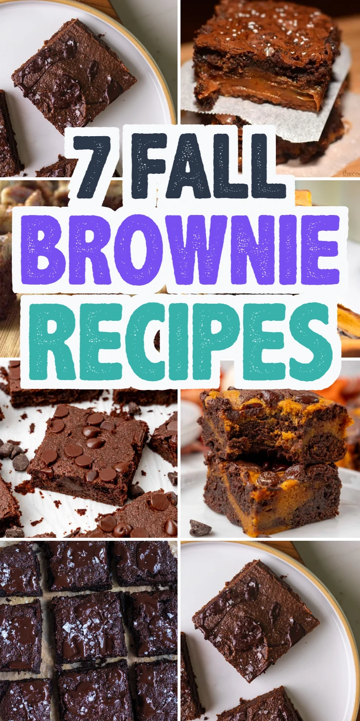 Fall Brownie Recipes