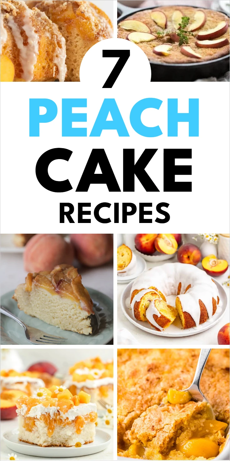 peach cake recipes