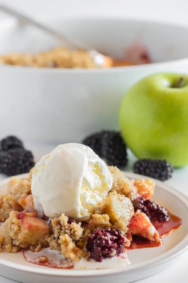 Apple and Blackberry Crumble Recipe