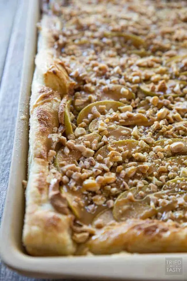 Caramel Apple Tart