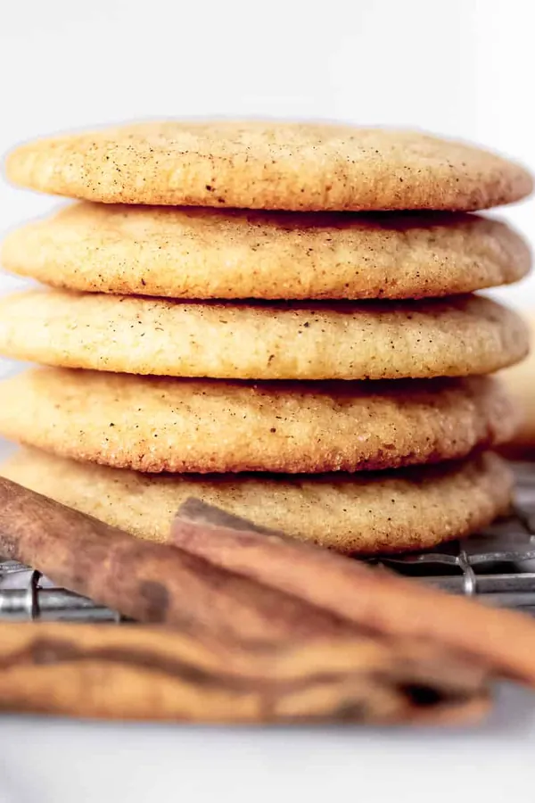 Chai Spice Snickerdoodle Cookies