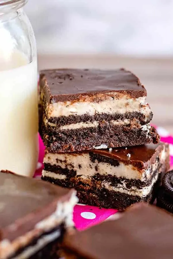 Cookies and Cream Brownies