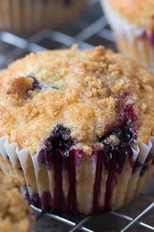 Easy Blueberry Muffins