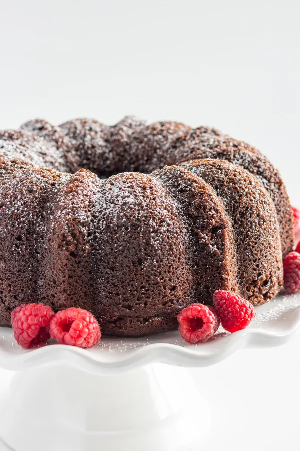 Easy Chocolate Brownie Bundt Cake