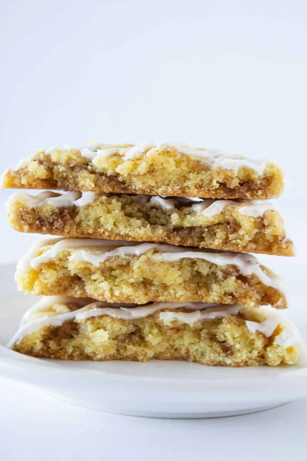 Easy Cinnamon Roll Cookies Recipe with a Cake Mix