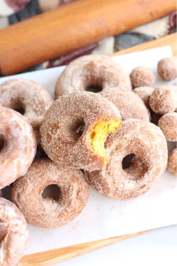 Homemade Pumpkin Donuts
