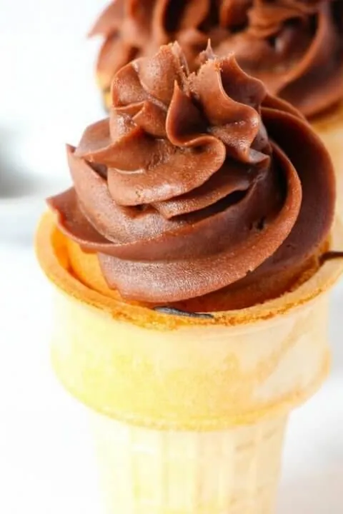 Ice Cream Cone Cupcakes