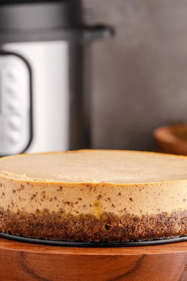 Instant Pot Pumpkin Cheesecake