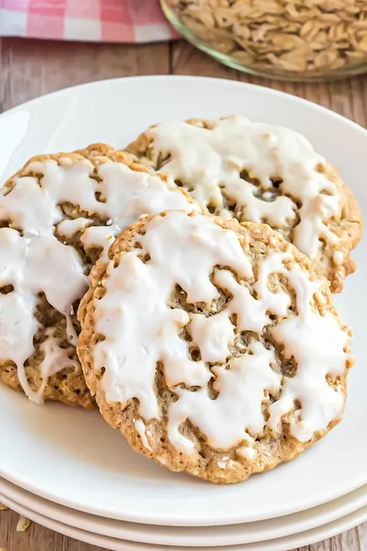 Maple Iced Oatmeal Cookie Recipe