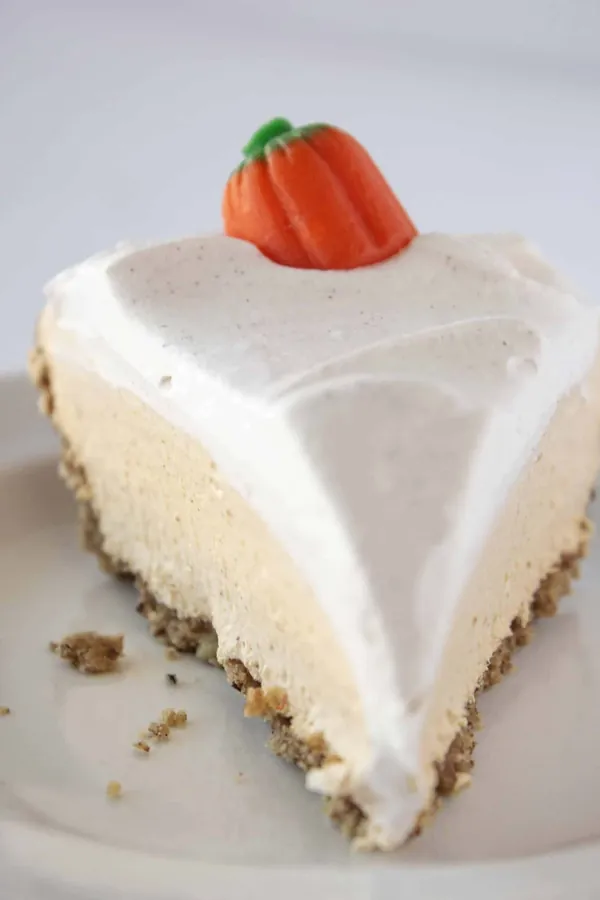 No Bake Pumpkin Mousse Pie Recipe