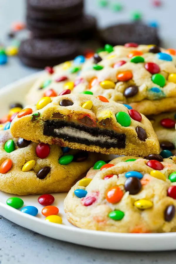Oreo Stuffed Cookies