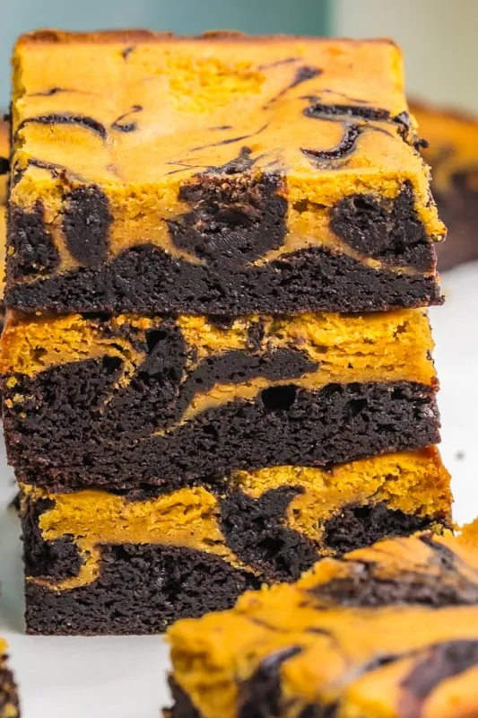 Pumpkin Cheesecake Brownie Recipe