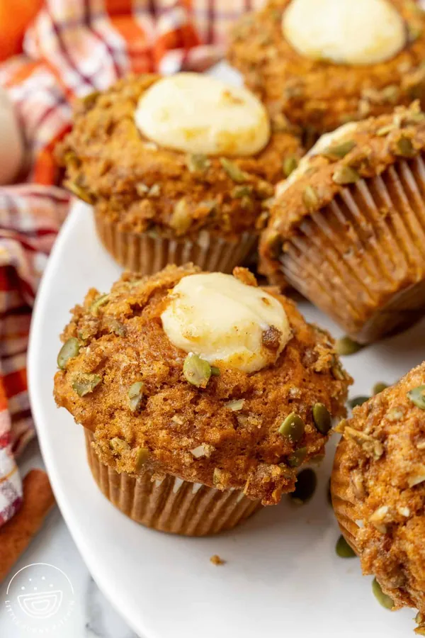 Pumpkin Cream Cheese Muffins