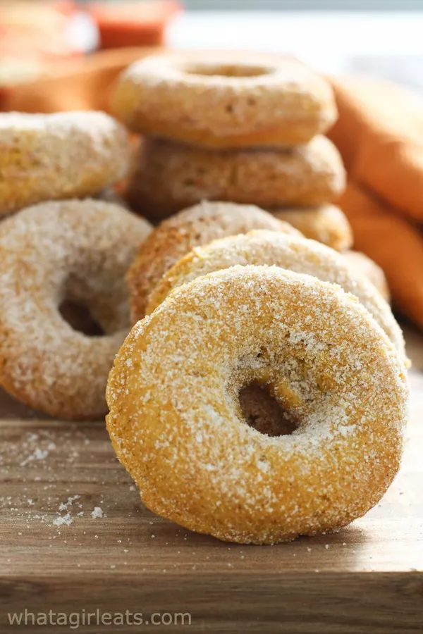 Pumpkin donuts