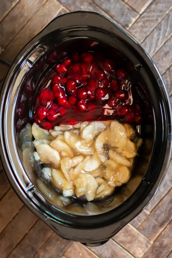 Slow Cooker His and Hers Cobbler