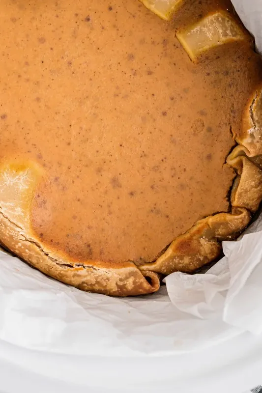 Slow Cooker Pumpkin Pie