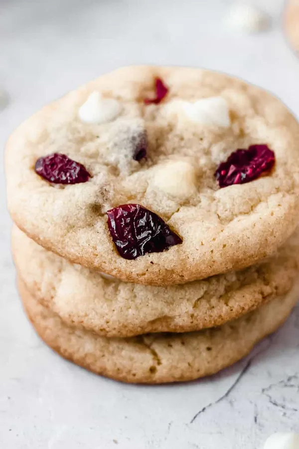 White Chocolate Chip Cranberry Cookies