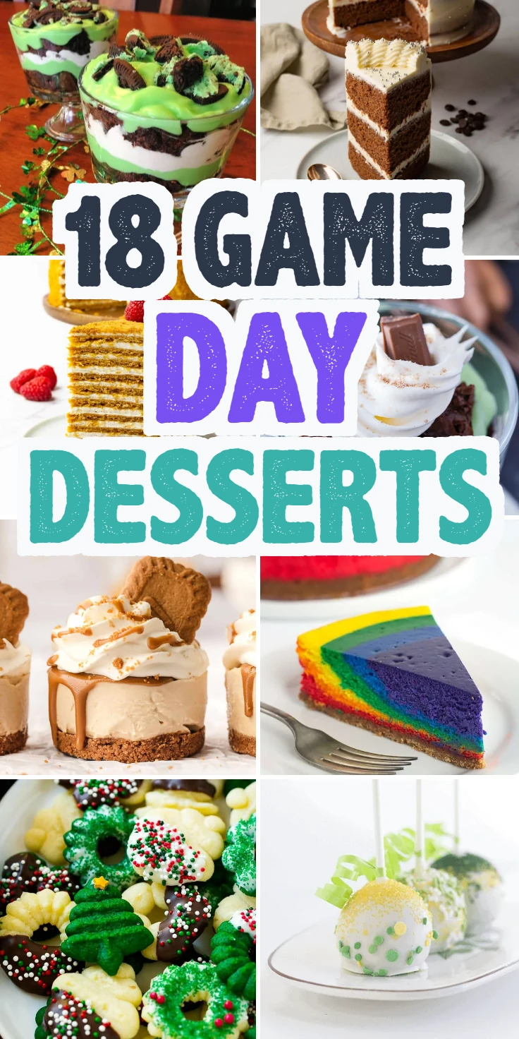 Game Day Desserts