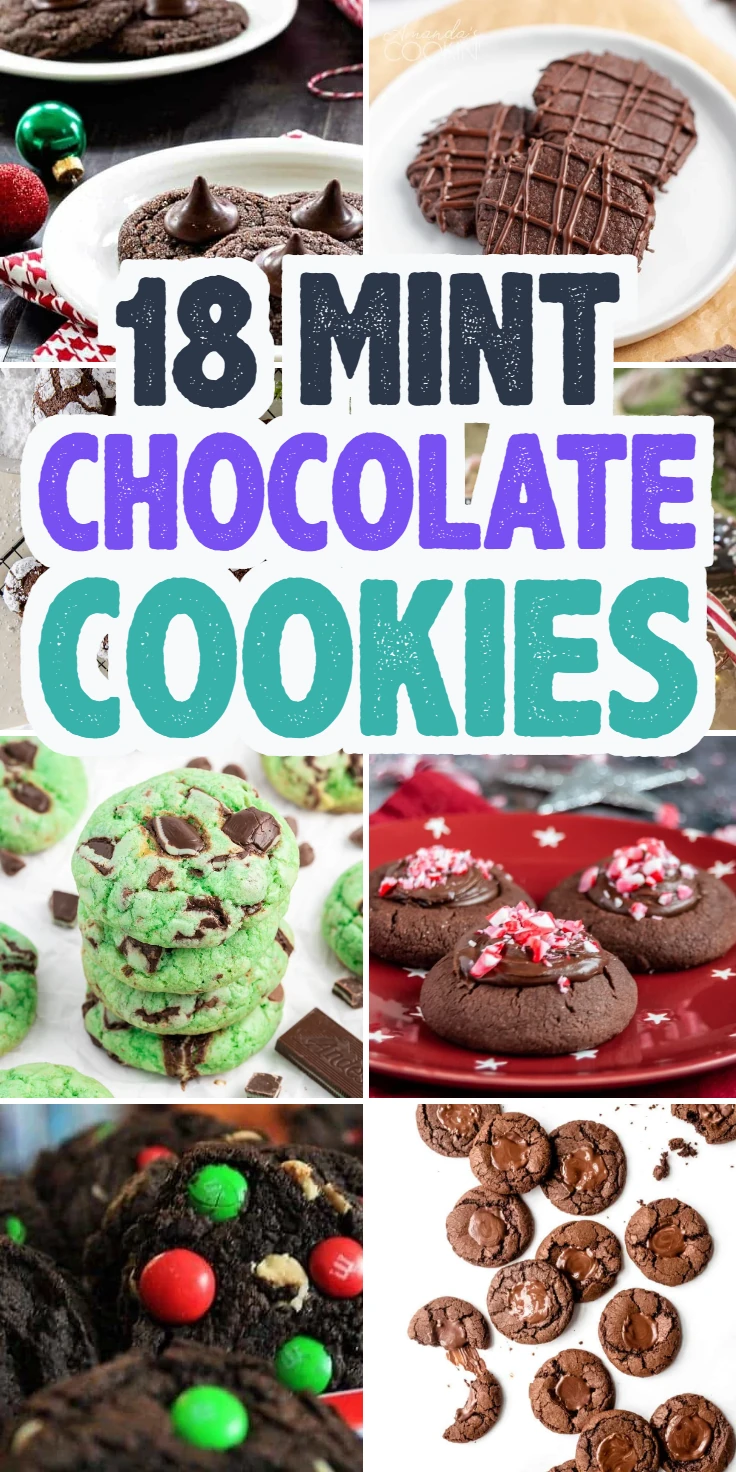 Mint Chocolate Cookies