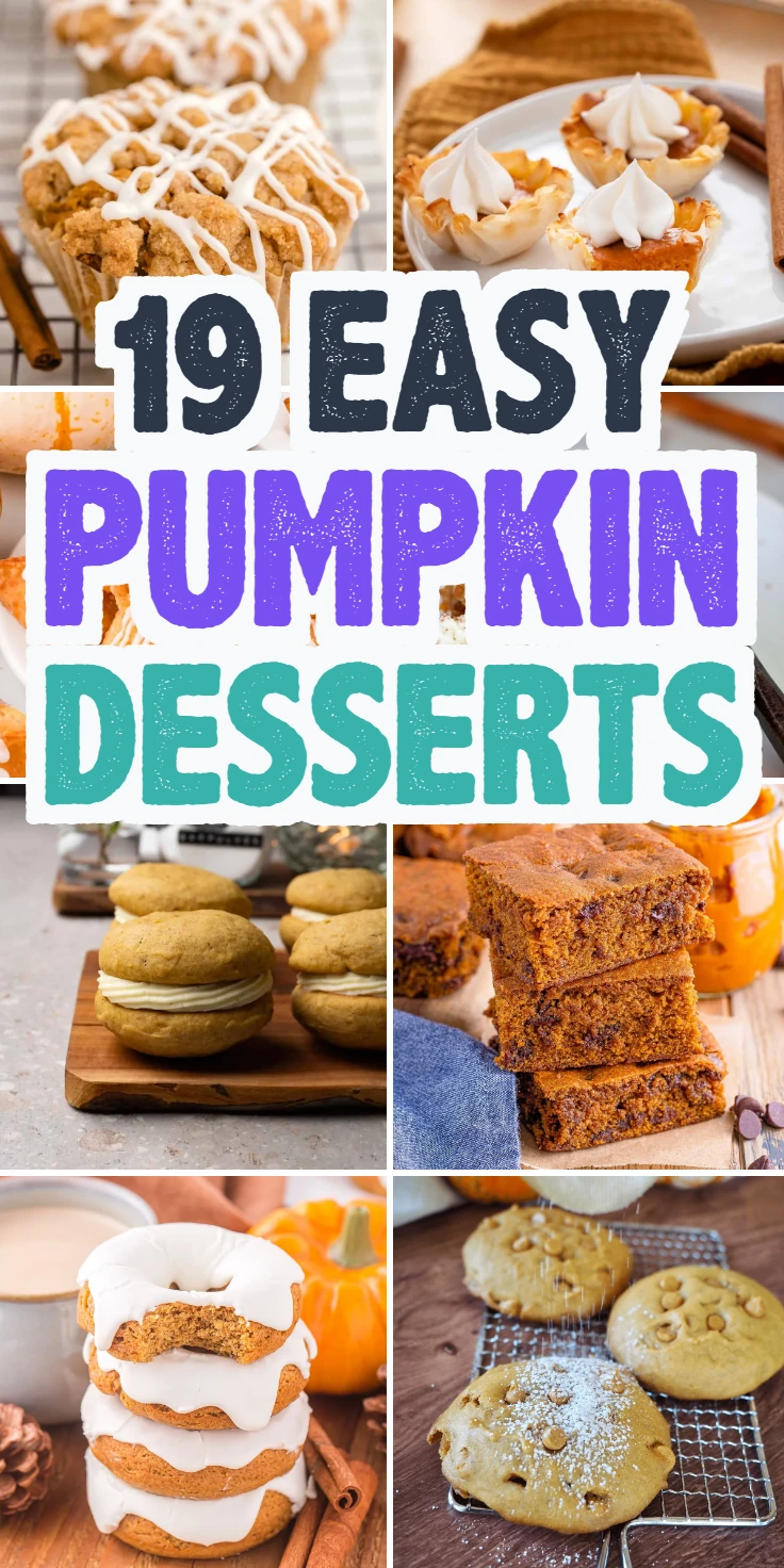 Easy pumpkin desserts