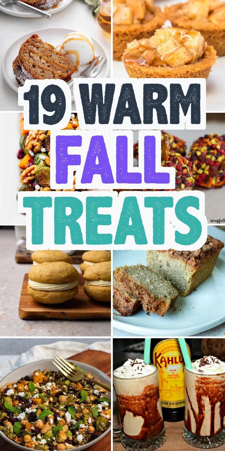 Warm fall treats