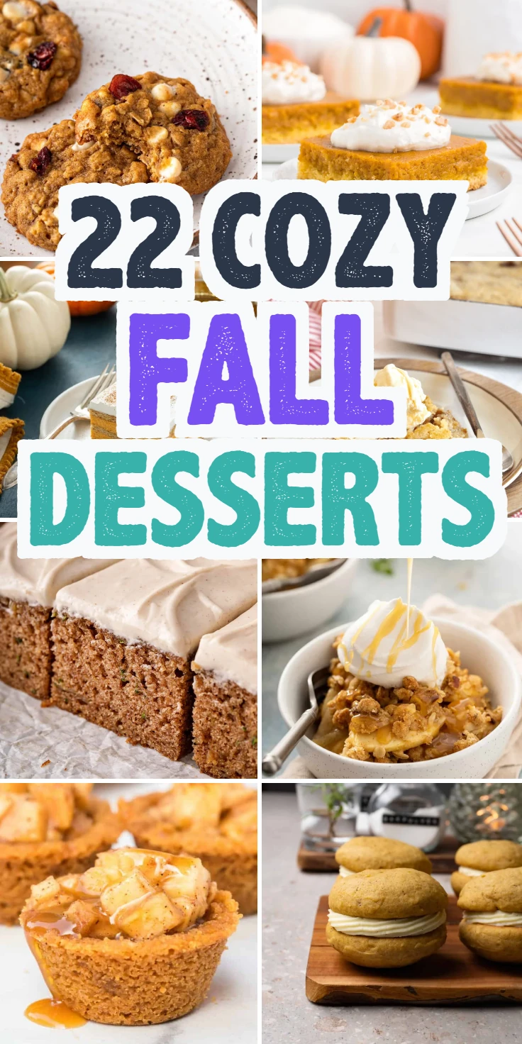 Cozy fall desserts