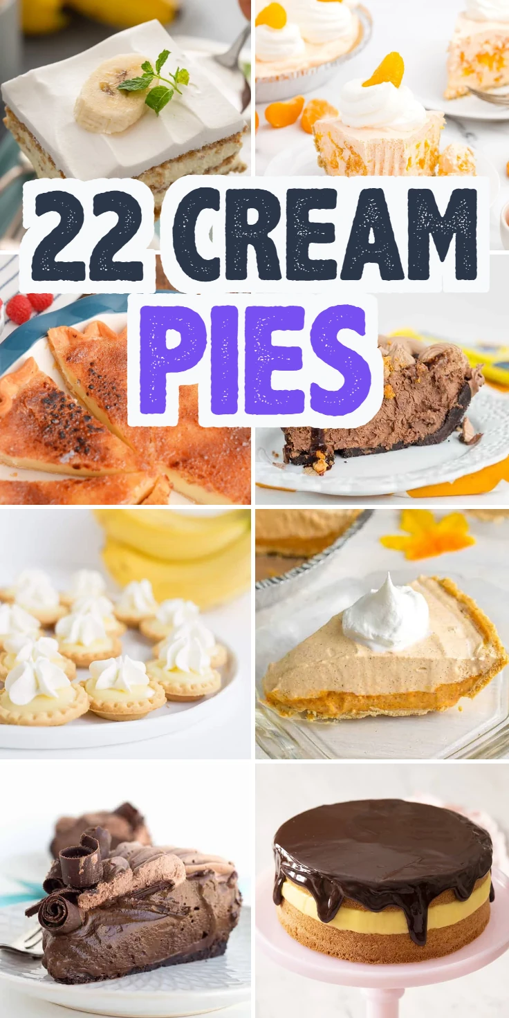 Cream pies