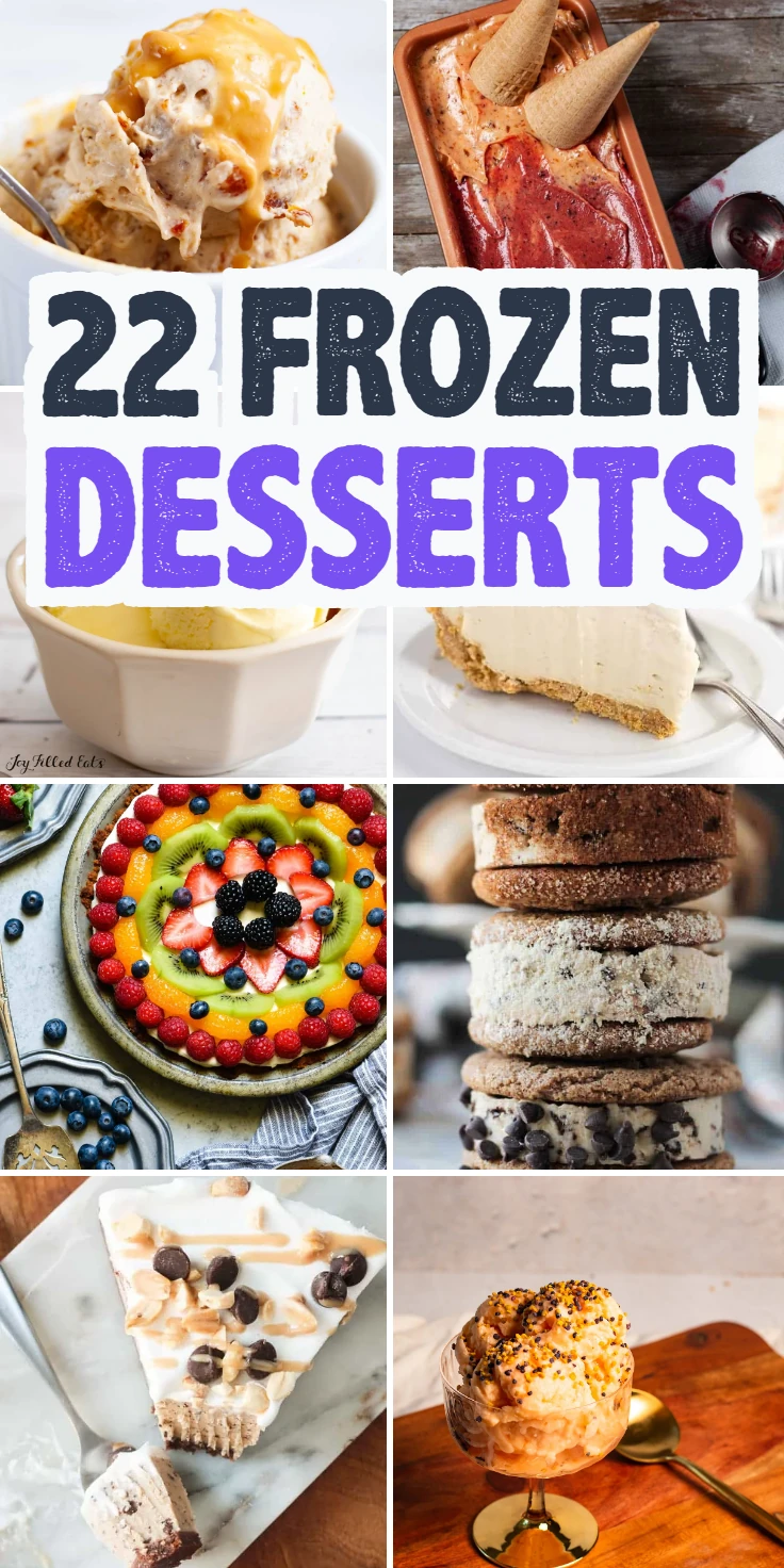 Frozen desserts