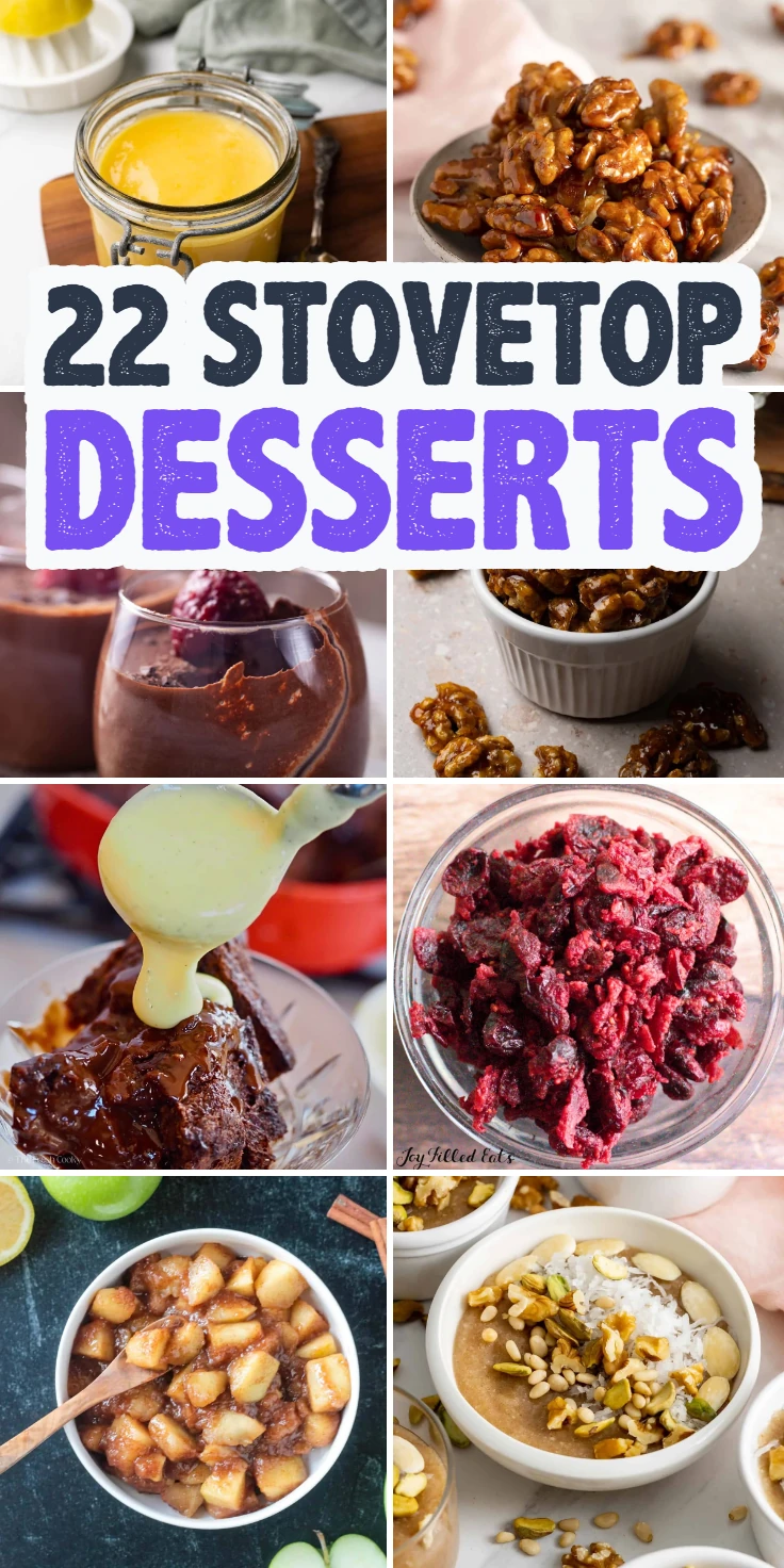 Stovetop desserts