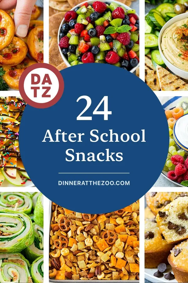 24 After School Snacks