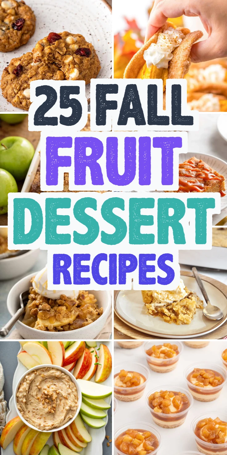 Fall fruit dessert recipes