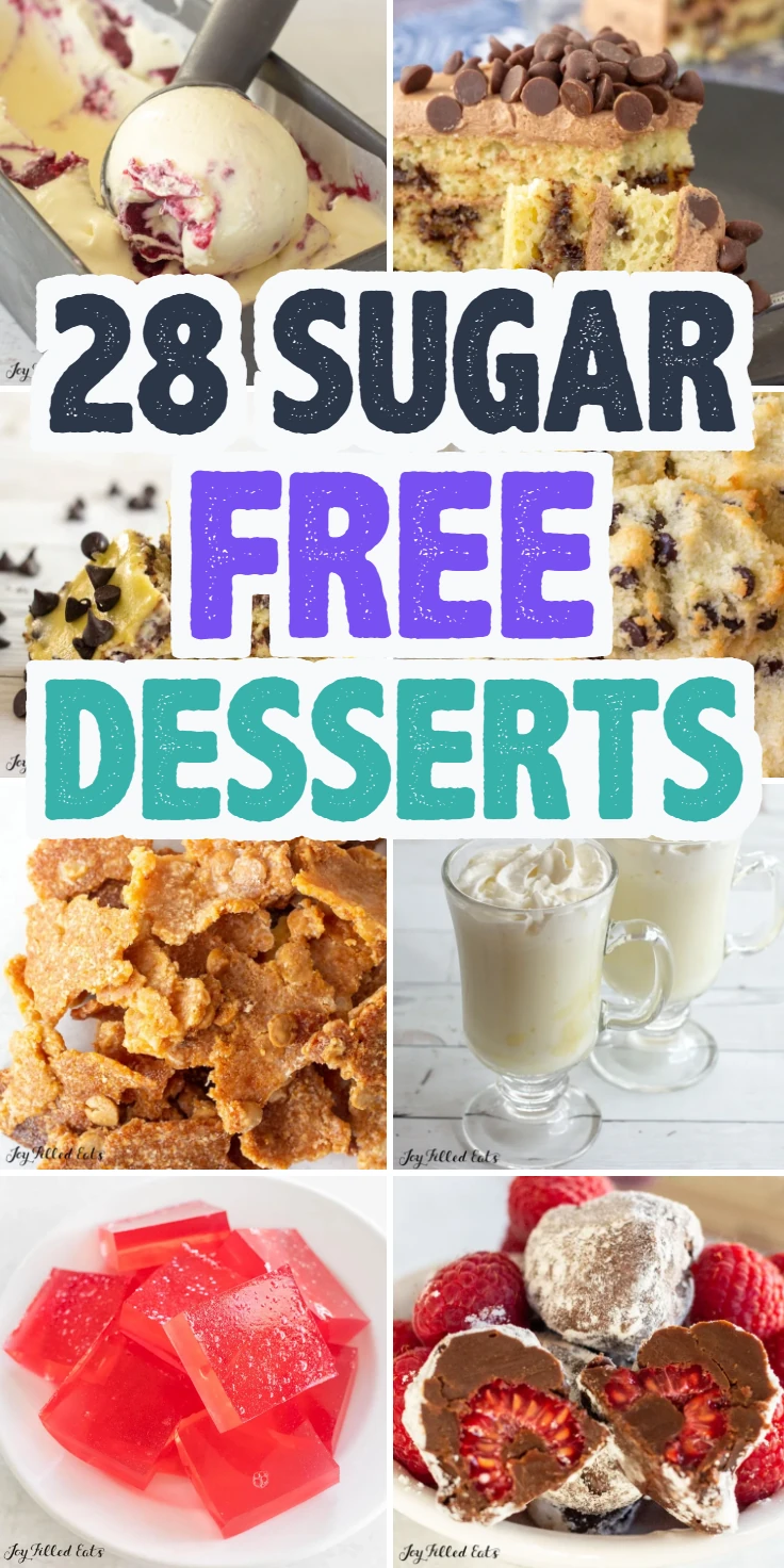 Sugar free desserts
