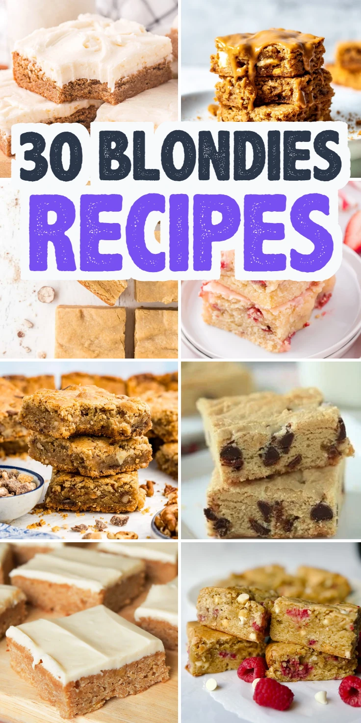 Blondies Recipes