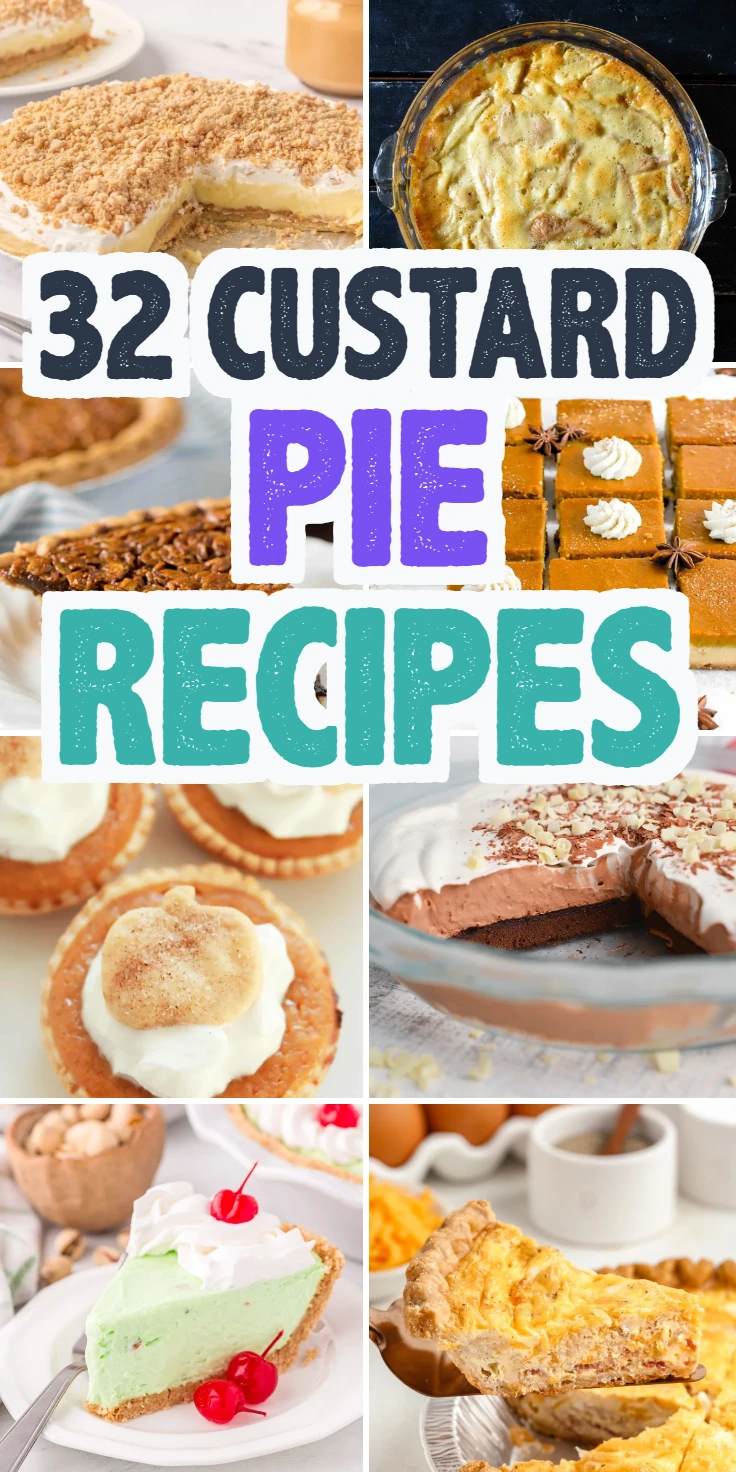 Custard Pie Recipes