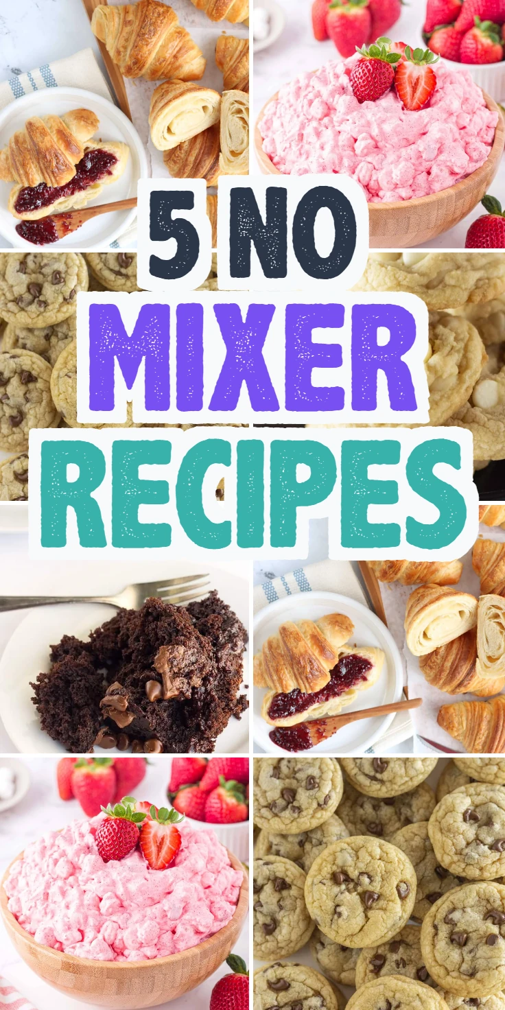 No mixer recipes