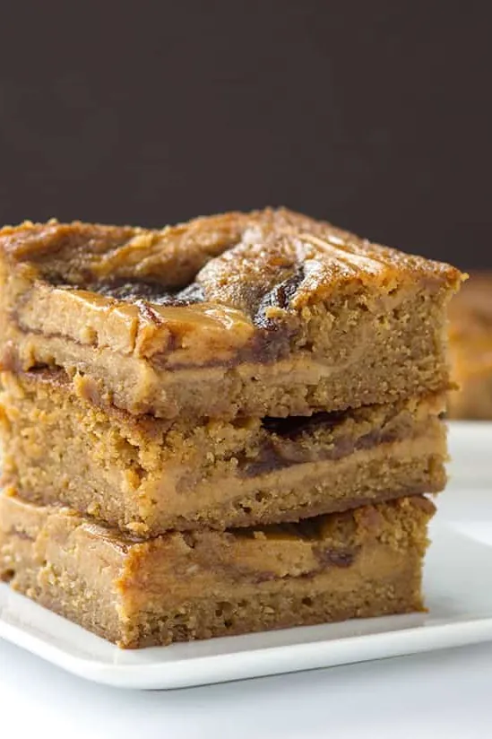 Apple Butter Cheesecake Blondies