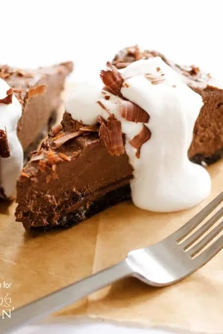 Avocado Chocolate Mousse Cake