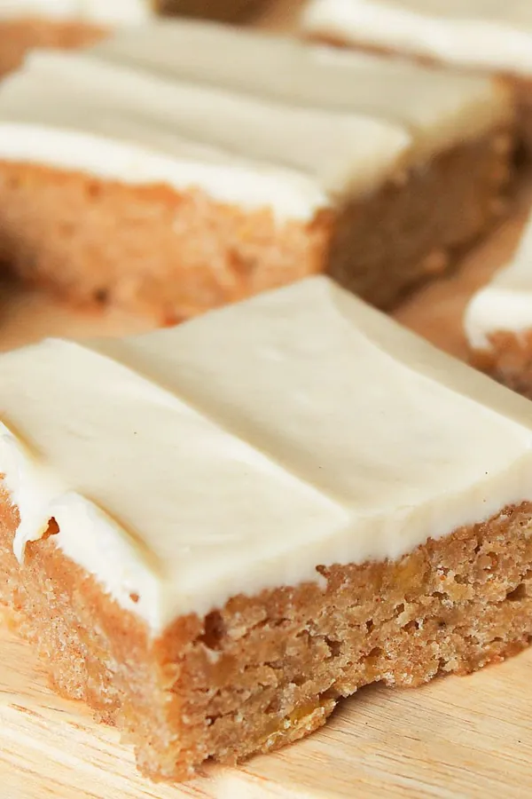 Banana Blondies with Brown Butter