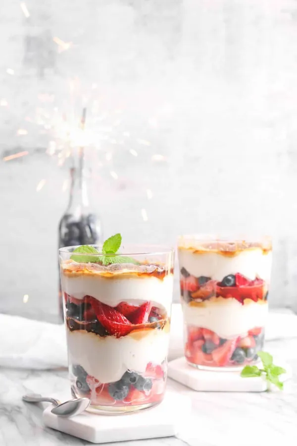Berries and Cream Parfait