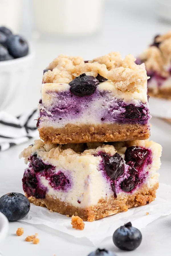 Blueberry Cheesecake Bars